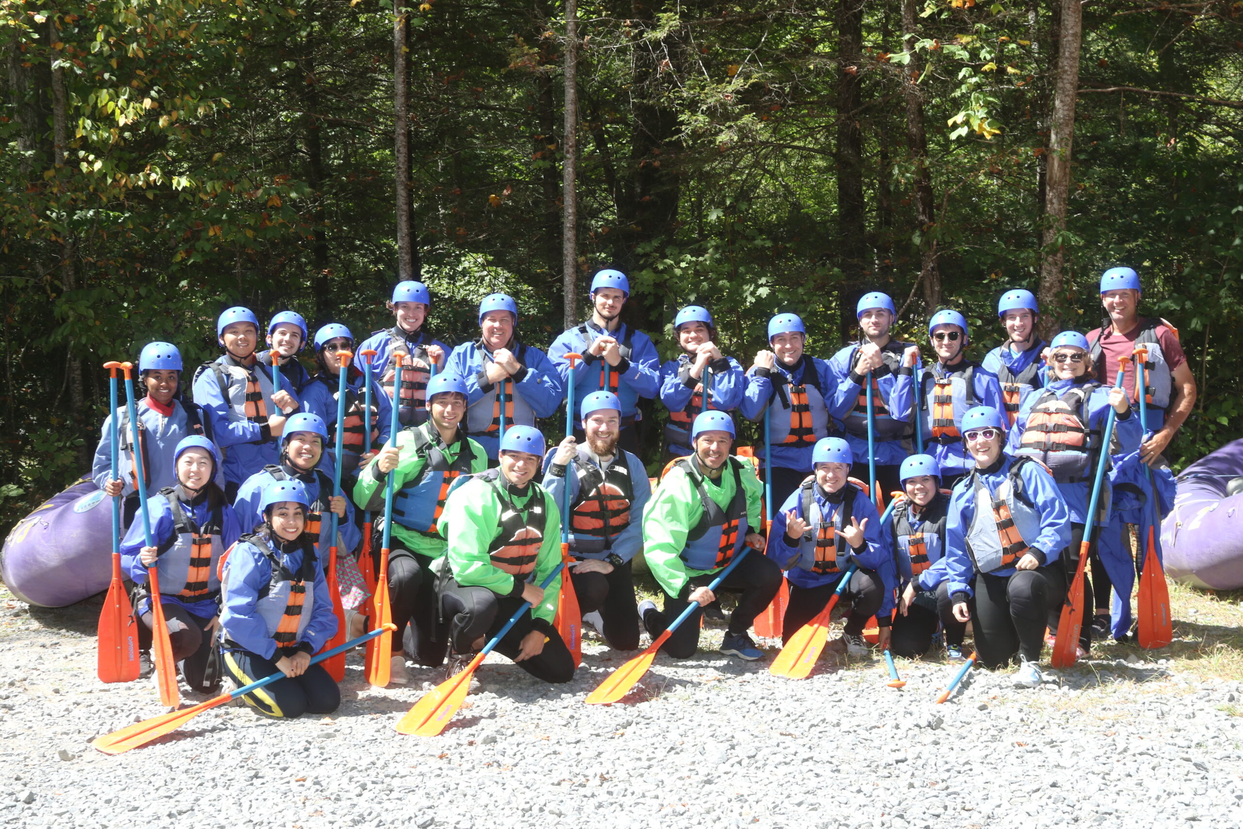 M+K Team Tackles the New River Gorge